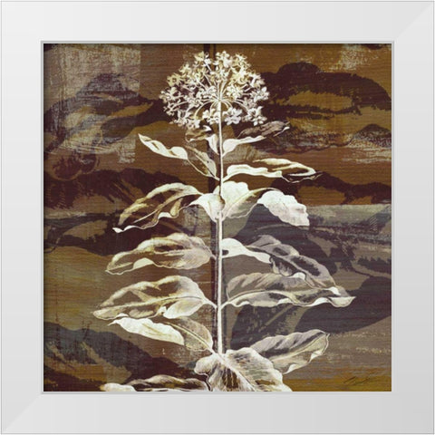 Prairie Mix VI White Modern Wood Framed Art Print by Butler, John