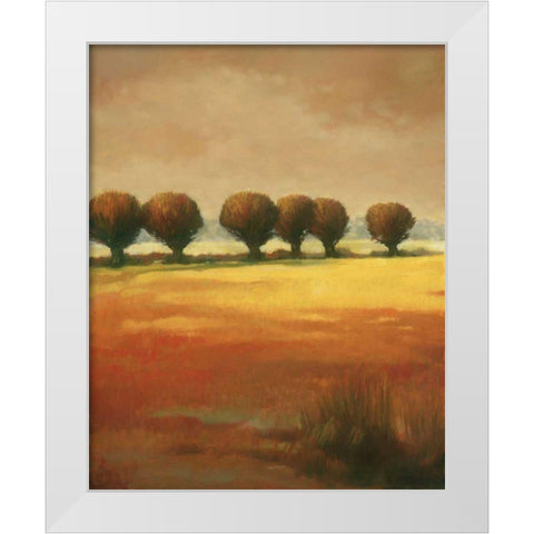 Pollard Willow I White Modern Wood Framed Art Print by Reynolds, Graham