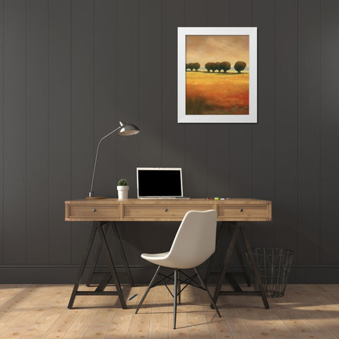 Pollard Willow II White Modern Wood Framed Art Print by Reynolds, Graham