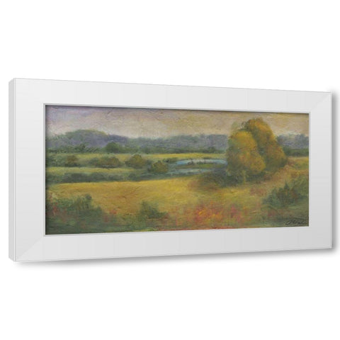 El Dorado Lake II White Modern Wood Framed Art Print by Combs, Joyce