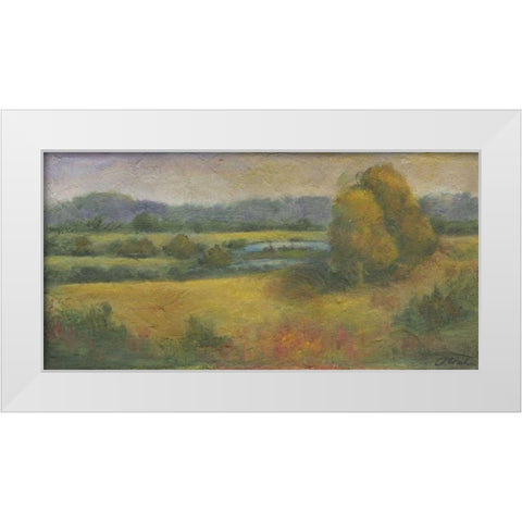 El Dorado Lake II White Modern Wood Framed Art Print by Combs, Joyce