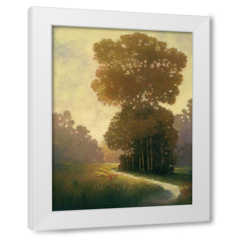 Summertime I White Modern Wood Framed Art Print by Reynolds, Graham