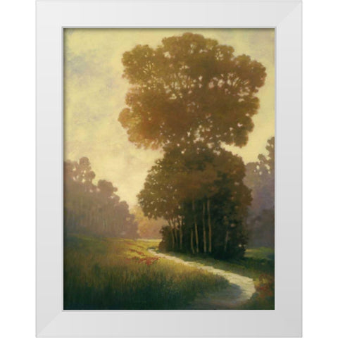 Summertime I White Modern Wood Framed Art Print by Reynolds, Graham