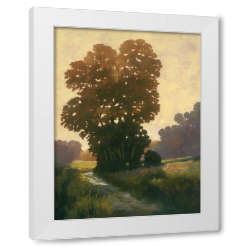 Summertime II White Modern Wood Framed Art Print by Reynolds, Graham