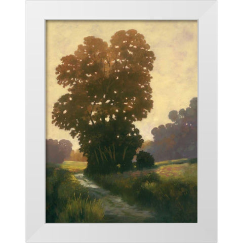Summertime II White Modern Wood Framed Art Print by Reynolds, Graham