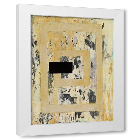 Nickels and Dimes III White Modern Wood Framed Art Print by Avondet, Natalie