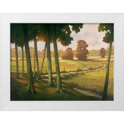 Morning Light I White Modern Wood Framed Art Print by Reynolds, Graham