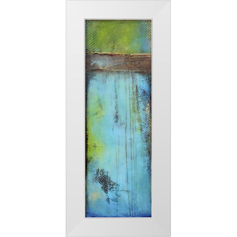 Fisher Island II White Modern Wood Framed Art Print by Ashley, Erin