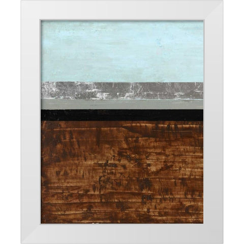 Textured Light I White Modern Wood Framed Art Print by Avondet, Natalie