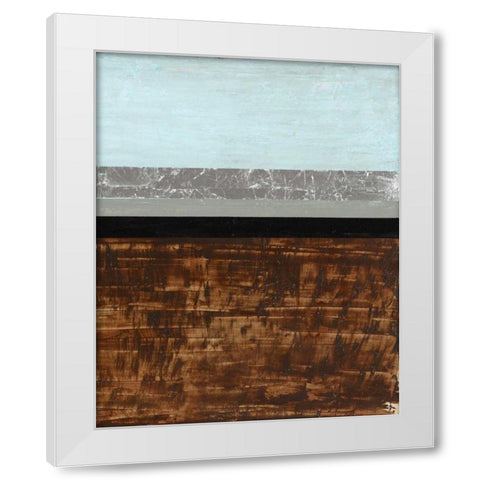 Textured Light II White Modern Wood Framed Art Print by Avondet, Natalie