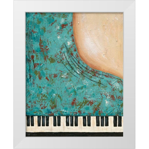 Grandiose II White Modern Wood Framed Art Print by Reynolds, Jade