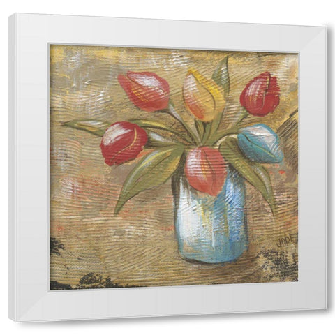 Sunlight I White Modern Wood Framed Art Print by Reynolds, Jade