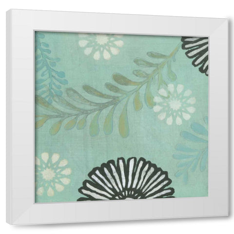 Sea Scape II White Modern Wood Framed Art Print by Fuchs, Jodi