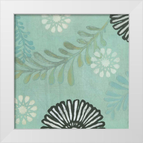 Sea Scape II White Modern Wood Framed Art Print by Fuchs, Jodi