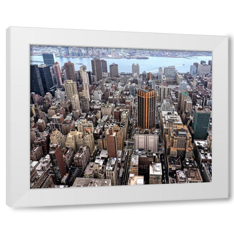 Components White Modern Wood Framed Art Print by Chester, Colby