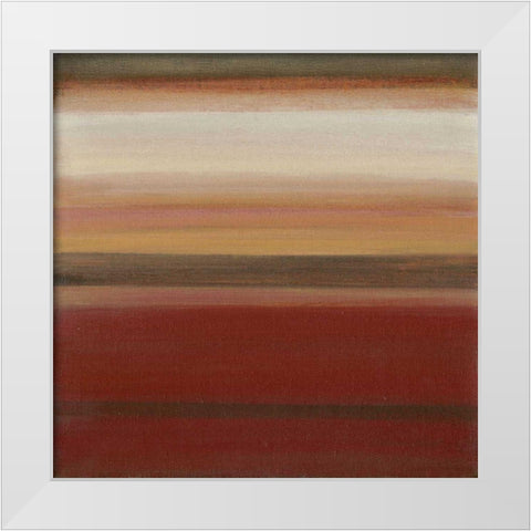 Soft Sand VI White Modern Wood Framed Art Print by Green-Aldridge, W.
