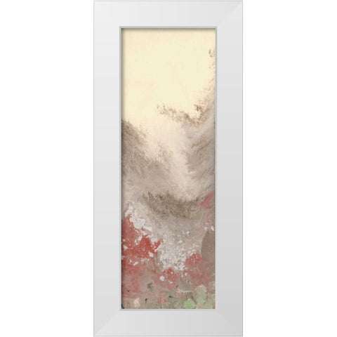 Sang Froid II White Modern Wood Framed Art Print by Roll, Dlynn