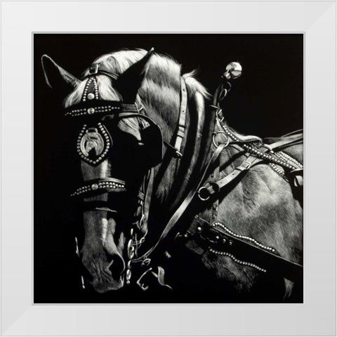 Rigging #2 White Modern Wood Framed Art Print by Chapman, Julie T.