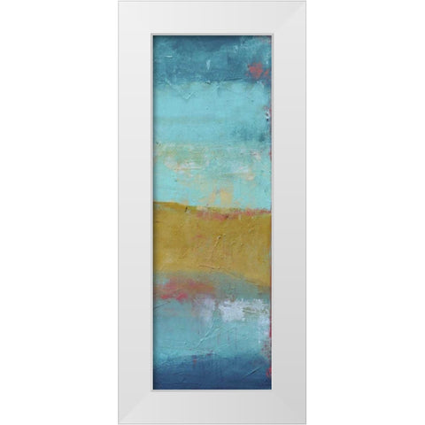 Riviera Bay II White Modern Wood Framed Art Print by Ashley, Erin