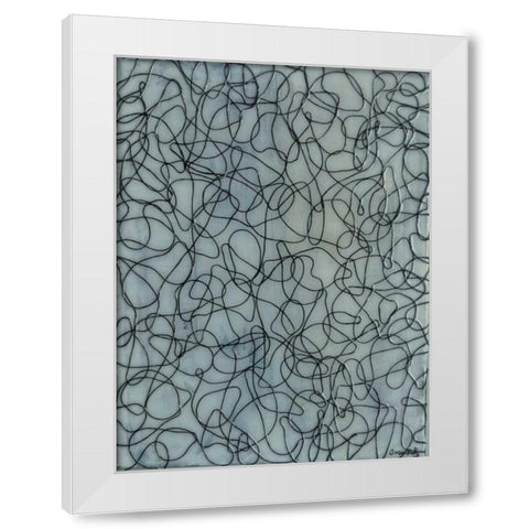 Tales of a Tailor II White Modern Wood Framed Art Print by Avondet, Natalie