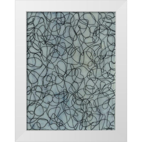 Tales of a Tailor II White Modern Wood Framed Art Print by Avondet, Natalie