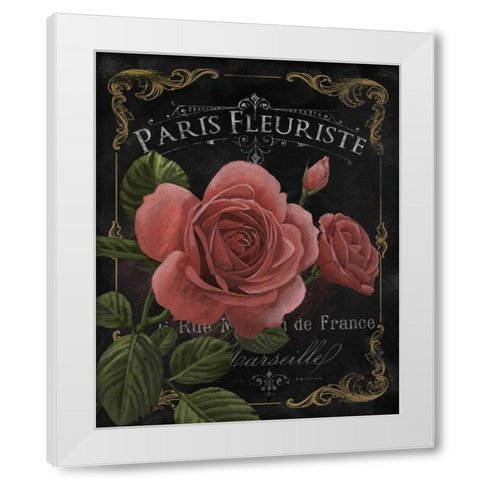 Botanical Collection III White Modern Wood Framed Art Print by White, Abby