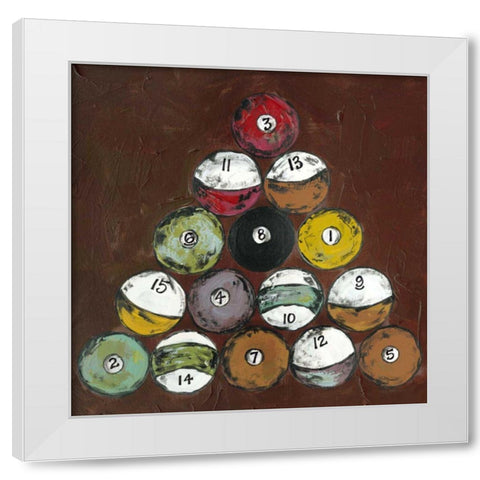 The Rack White Modern Wood Framed Art Print by Hebert, Deann