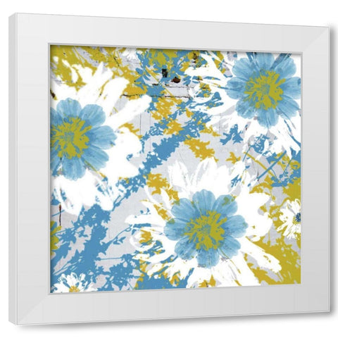 Abstract Pop II White Modern Wood Framed Art Print by Mountain, Ricki