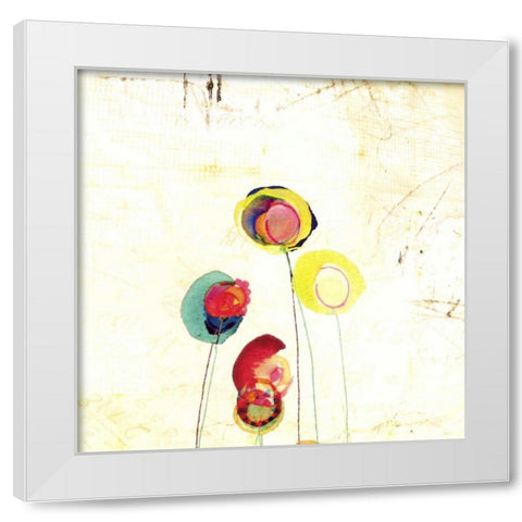 Lollipop I White Modern Wood Framed Art Print by Open Journey