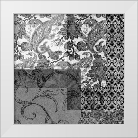 Odyssey I White Modern Wood Framed Art Print by Higby, Jason