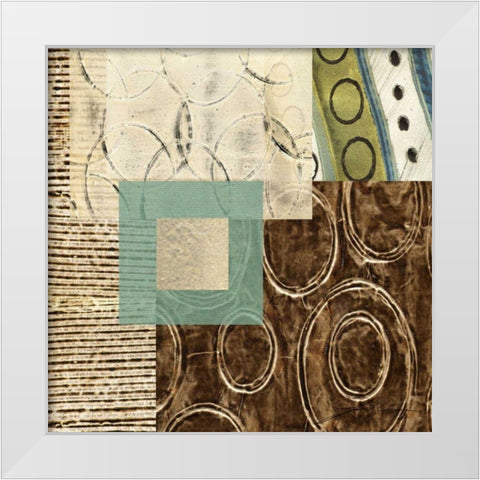 Wild About You II White Modern Wood Framed Art Print by Higby, Jason