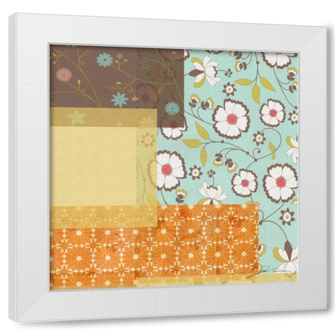 Marmalade I White Modern Wood Framed Art Print by Higby, Jason