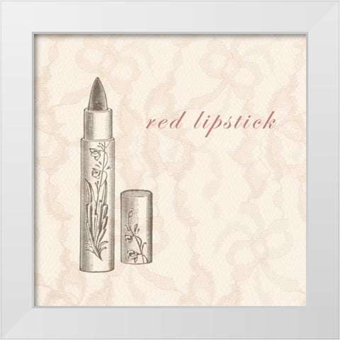 La Toilette II White Modern Wood Framed Art Print by Fagalde, Jarman