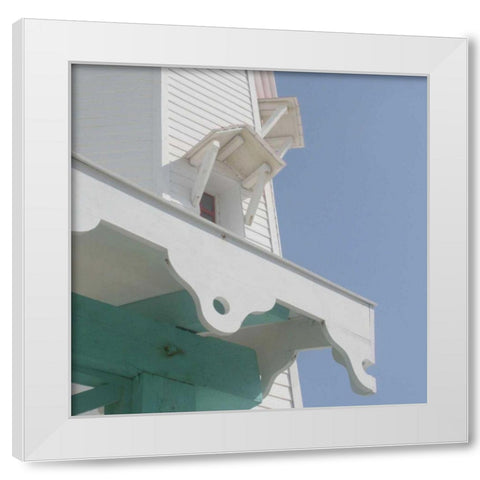 Lighthouse Study I White Modern Wood Framed Art Print by Bay, Noah