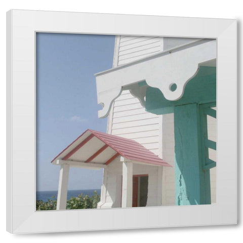 Lighthouse Study III White Modern Wood Framed Art Print by Bay, Noah