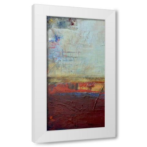 Backstage 34 I White Modern Wood Framed Art Print by Ashley, Erin
