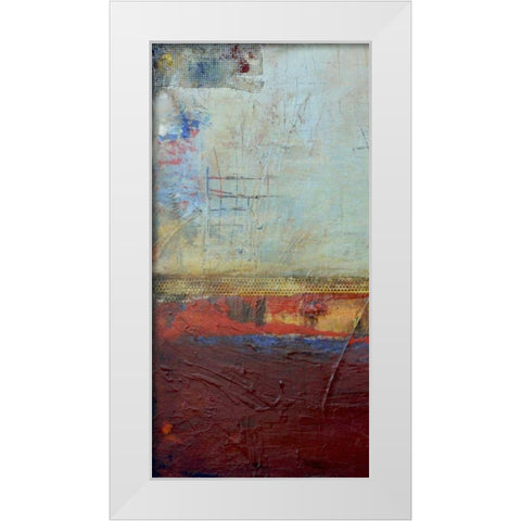 Backstage 34 I White Modern Wood Framed Art Print by Ashley, Erin