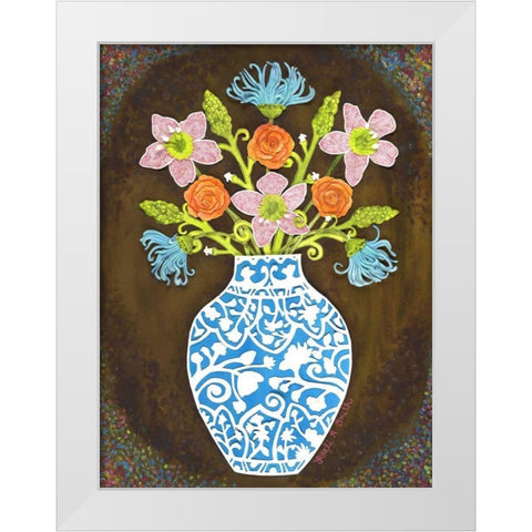 Color of Hope White Modern Wood Framed Art Print by Smith, Kaeli