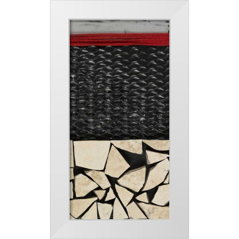 Fragmented II White Modern Wood Framed Art Print by Avondet, Natalie