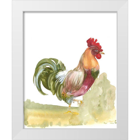 Down Home I White Modern Wood Framed Art Print by Della-Piana, Elissa