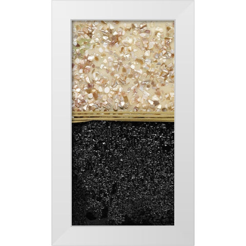 Fine and Mellow I White Modern Wood Framed Art Print by Avondet, Natalie