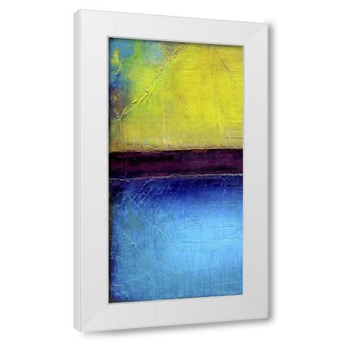 Montego Bay I White Modern Wood Framed Art Print by Ashley, Erin