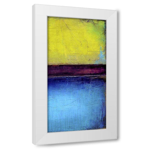 Montego Bay II White Modern Wood Framed Art Print by Ashley, Erin