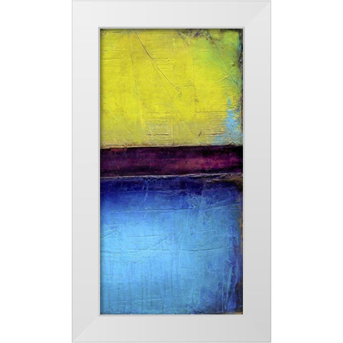 Montego Bay II White Modern Wood Framed Art Print by Ashley, Erin
