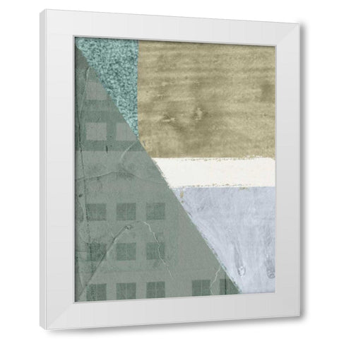 Uptown II White Modern Wood Framed Art Print by Archie, K.
