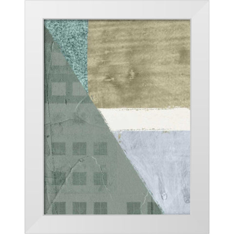 Uptown II White Modern Wood Framed Art Print by Archie, K.