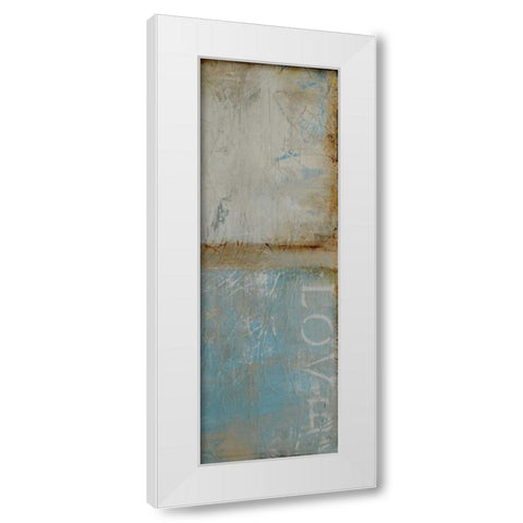 Softly Spoken II (2-Up) White Modern Wood Framed Art Print by Ashley, Erin