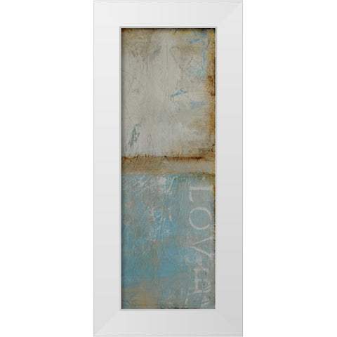 Softly Spoken II (2-Up) White Modern Wood Framed Art Print by Ashley, Erin