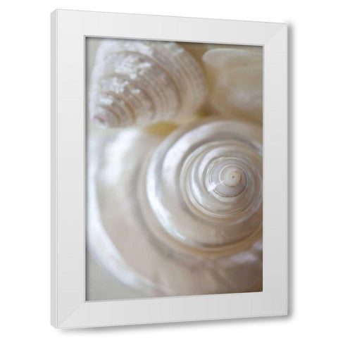Pearlesce I White Modern Wood Framed Art Print by Zalewski, Christine