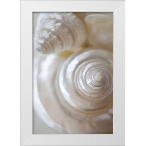 Pearlesce I White Modern Wood Framed Art Print by Zalewski, Christine